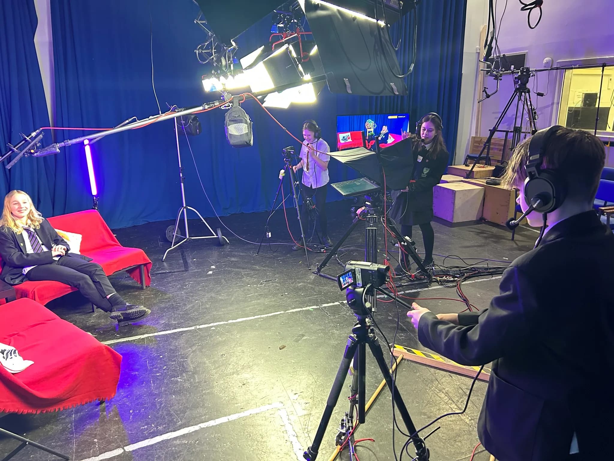 Media Fun at Sharnbrook Academy 