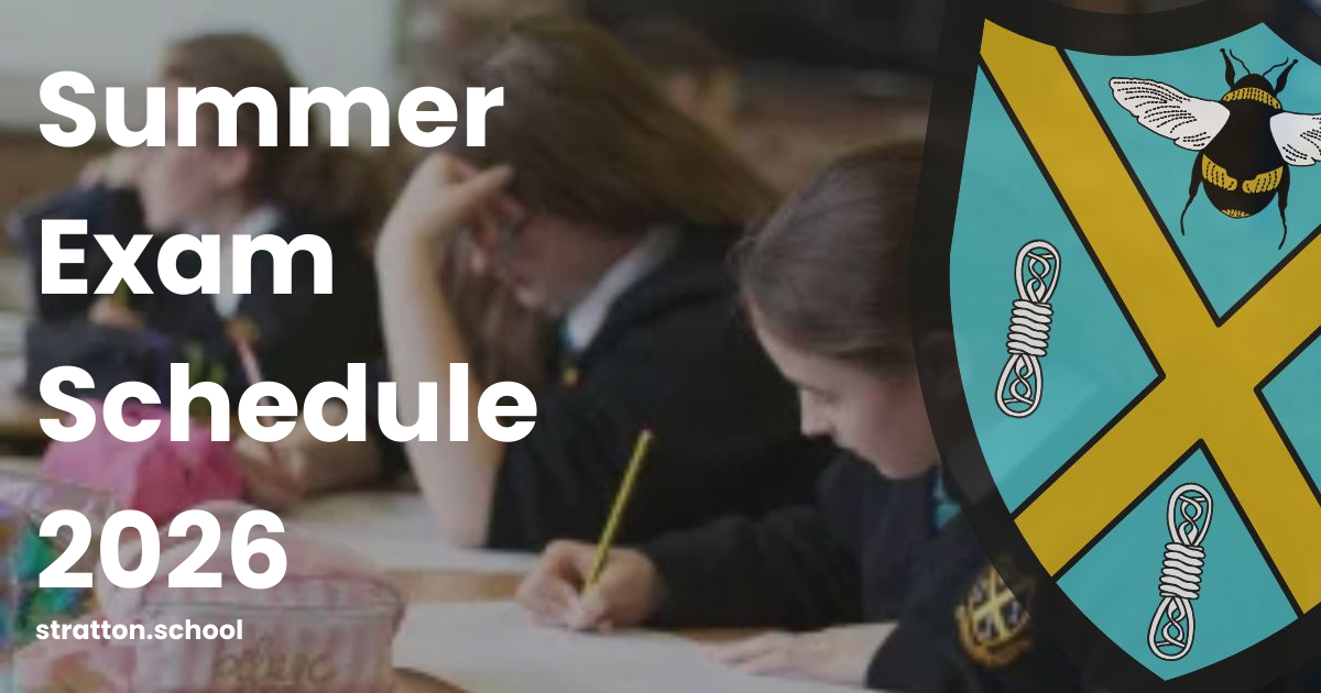 Summer Exam Schedule 2026 | Stratton School